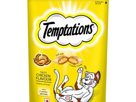 Temptations Tasty Chicken Flavour Cat Treats on Sale