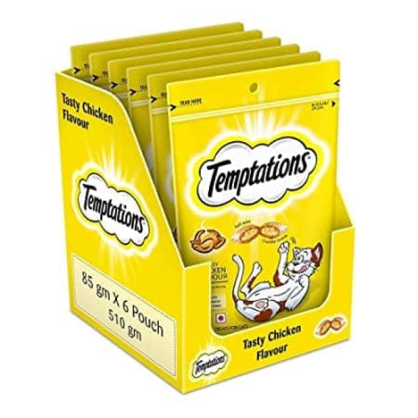 Temptations Tasty Chicken Flavour Cat Treats on Sale