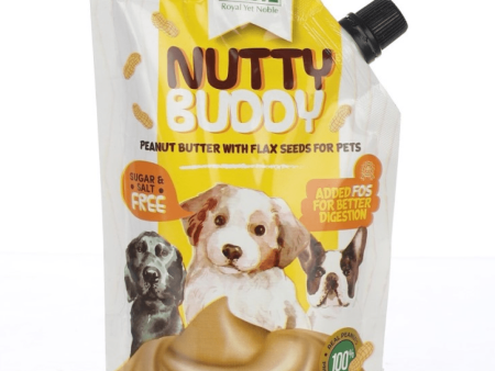 Basil Nutty Buddy Peanut Butter with Flax Seeds For Dogs For Discount