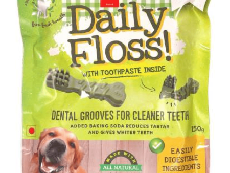 Basil Daily Floss with Toothpaste Stuffing Dog Treats on Sale