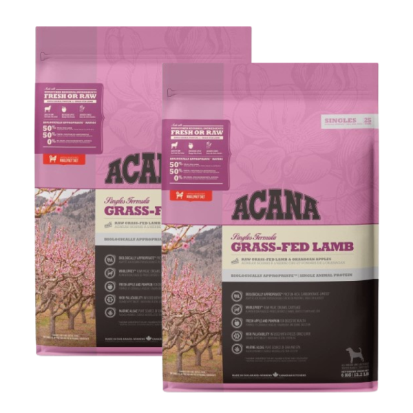 Acana Grass Fed Lamb Dog Dry Food (All Breeds) on Sale