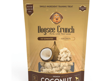 Dogsee Crunch Freeze Dried Coconut Dog Treats Fashion