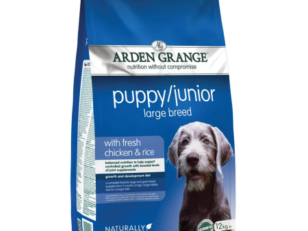 Arden Grange Puppy Junior Large Breed Dog Dry Food | Fresh Chicken Supply