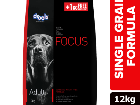 Drools Focus Super Premium Adult Dog Dry Food | Corn & Wheat Free Formula Cheap