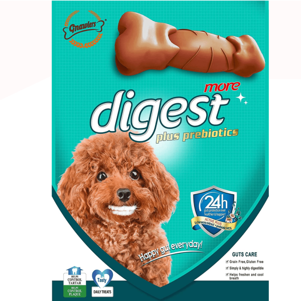 Gnawlers Digest Plus Prebiotics More Dental Chew Bone for Dogs Discount