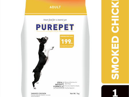 Purepet Smoked Chicken Adult Dry Dog Food Supply