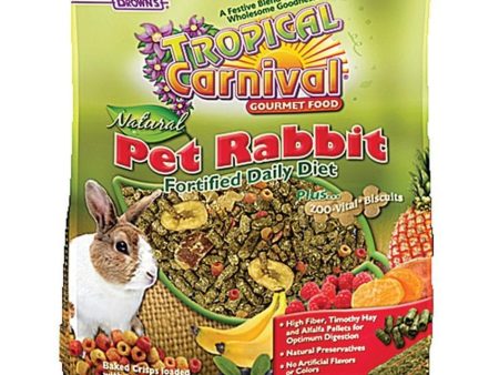 TROPICAL CARNIVAL NATURAL RABBIT (4 LB) Cheap