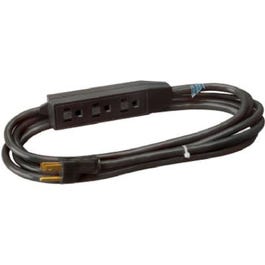 12-Ft. 16 3 SJTW  Black Indoor Extension Cord Supply