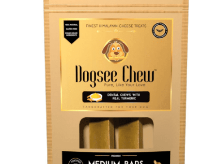 Dogsee Chew Turmeric Chew Bars Medium Breed Dog Treats Sale