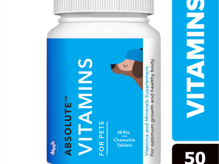 Drools Absolute Vitamin Supplement Tablets for Dogs For Sale