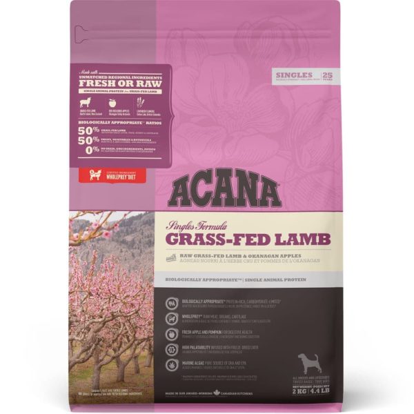 Acana Grass Fed Lamb Dog Dry Food (All Breeds) on Sale