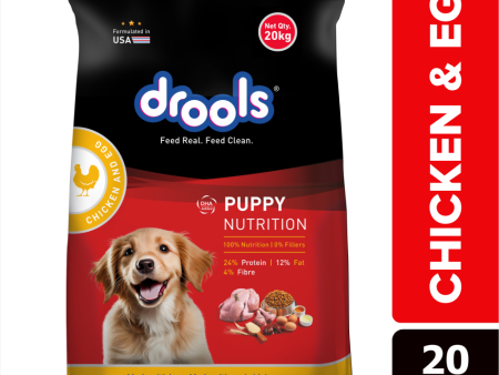 Drools Chicken and Egg Puppy Dog Dry Food Supply