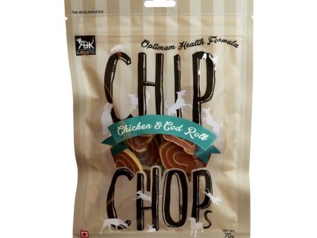 Chip Chops Chicken and Codfish Rolls Dog Treats Hot on Sale