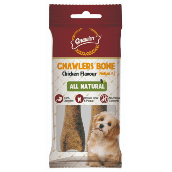 Gnawlers Chicken Bone Dog Treats (4.5 inch) Hot on Sale