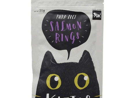 Kittos Purr Fect Salmon Rings Cat Treats Supply