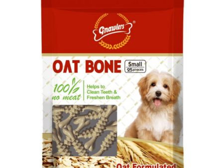 Gnawlers Oat Bone Dog Treats Online now