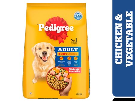 Pedigree Chicken and Vegetables Adult Dog Dry Food Cheap