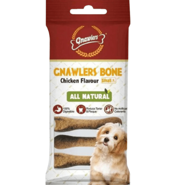 Gnawlers Chicken Bone Dog Treats (4.5 inch) Hot on Sale