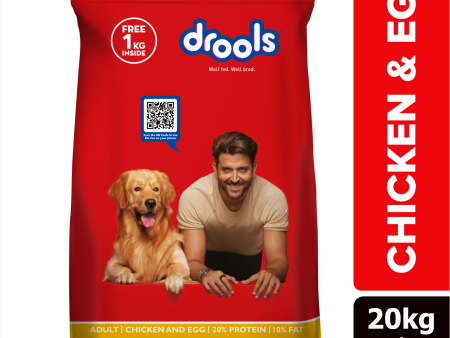 Drools Chicken and Egg Adult Dog Dry Food For Discount