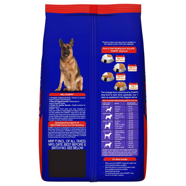 Chappi Chicken & Rice Adult Dog Dry Food on Sale