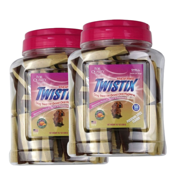 NPIC Twistix Pumpkin Spice Canister Dog Treats Online