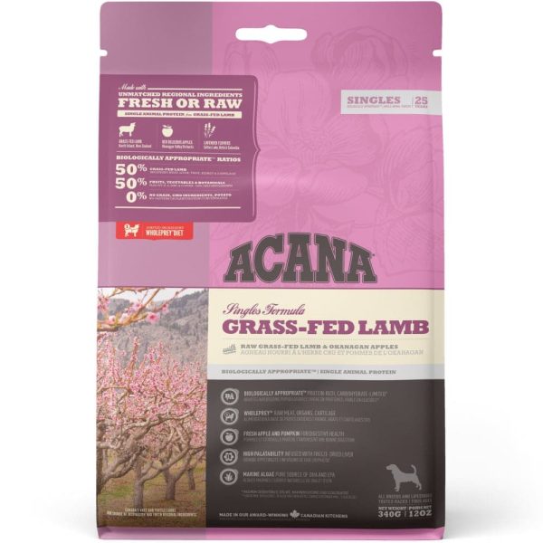 Acana Grass Fed Lamb Dog Dry Food (All Breeds) on Sale