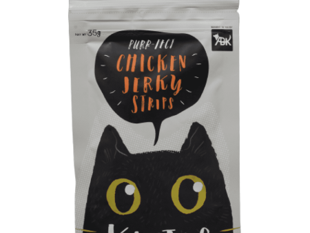 Kittos Purr Fect Chicken Jerky Strips Cat Treats Online Sale