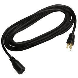 15-Ft. 16 3 SJTW Black Round Vinyl Extension Cord Online Sale