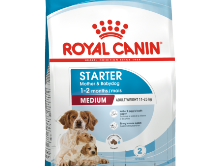 Royal Canin Medium Starter Dry Food for Medium Breed Dog and Puppies Sale