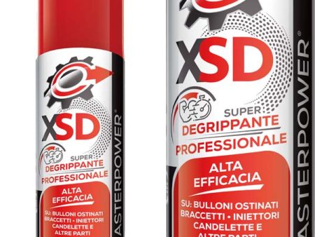 XSD - DEGRIPPANTE, DETERGENTE, LUBRIFICANTE PER PARTI OSTINATE, INIETTORI E CANDELETTE 400ML Online now