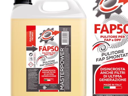 FAP50 – Pulitore per FAP DPF Smontato (Tanica 5 Litri) Sale