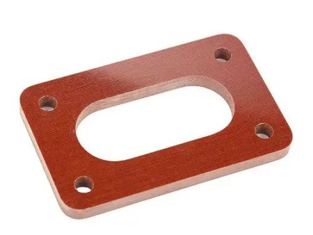 Isolante in Bakelite per Base Carburatore Weber 32-34 DMTR (Altezza 8 mm) For Cheap